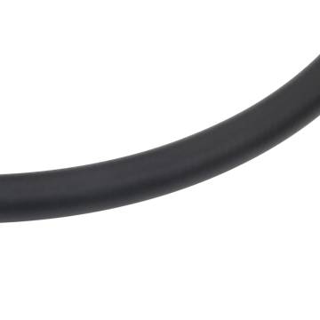 Hybrid Air Hose Black 0.6" 50m - Durable Rubber & PVC