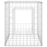 Gabion Basket Posts - 2 pcs 50x50x60 cm Iron - Buy Online