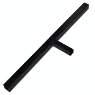 Ground Drill with Handle Auger Bit - 150mm Steel Black