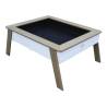 AXI Seedling Growing Table Linda Brown & White - Versatile Garden Acce