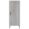 Stylish Highboard Grey Sonoma - 34.5x34x180 cm | Hipo Market