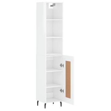 Highboard High Gloss White - Stylish Storage Solution | Hipo Market