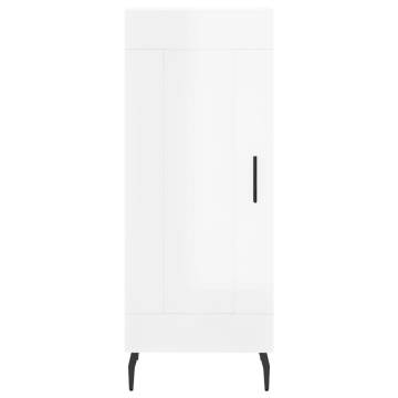 Highboard High Gloss White - Stylish Storage Solution | Hipo Market