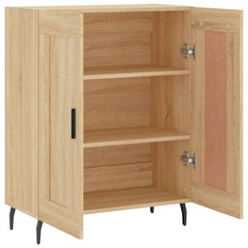 Classic Sonoma Oak Sideboard | Durable Engineered Wood