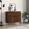 Sideboards 2 pcs Brown Oak 40x35x70 cm Engineered Wood Colour brown oak Quantity in Package 2 