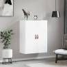 Elegant Wall Mounted Cabinet White - Space Saving Design