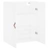 Elegant Wall Mounted Cabinet White - Space Saving Design