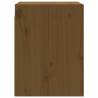 Honey Brown Wall Cabinets - 2 pcs Solid Pinewood | HipoMarket