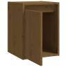 Honey Brown Wall Cabinets - 2 pcs Solid Pinewood | HipoMarket