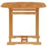 Garden Table 150x90 cm - Solid Teak Wood | Hipo Market