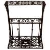 Esschert Design Large Boot Rack - Cast Iron - 4 Pairs Storage