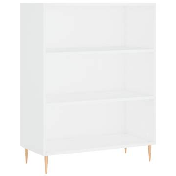 Stylish Highboard White 69.5x34x180 cm | Hipomarket