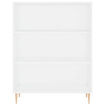 Stylish Highboard White 69.5x34x180 cm | Hipomarket