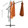 Cantilever Umbrella with Aluminium Pole Terracotta 300 cm