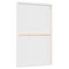 Stretched Canvases 12 pcs - White Fabric & Solid Pine Frame