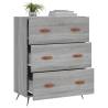 Chest of Drawers Grey Sonoma - Stylish & Durable Storage Solution