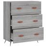 Chest of Drawers Grey Sonoma - Stylish & Durable Storage Solution