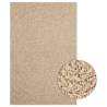 Rug 160x230 cm Jute Look - Indoor & Outdoor | HipoMarket