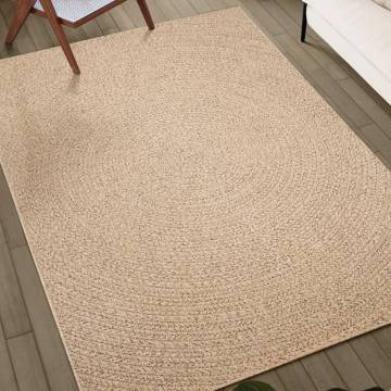 Rug 160x230 cm Jute Look - Indoor & Outdoor | HipoMarket