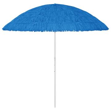 Hawaii Beach Umbrella Blue 300 cm - UV Protection & Style