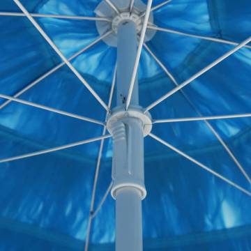 Hawaii Beach Umbrella Blue 300 cm - UV Protection & Style