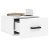 Wall-mounted Bedside Cabinets - 2 pcs White 35x35x20 cm