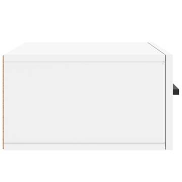 Wall-mounted Bedside Cabinets - 2 pcs White 35x35x20 cm