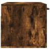 Wall Cabinet Smoked Oak - Stylish Storage | HipoMarket