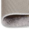 Washable Grey Anti Slip Rug φ120 cm | HipoMarket