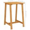 Stylish Acacia Wood Garden Bar Table - 70x70x104 cm