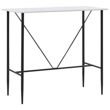 5 Piece Black Bar Set - Modern, Stylish & Sturdy