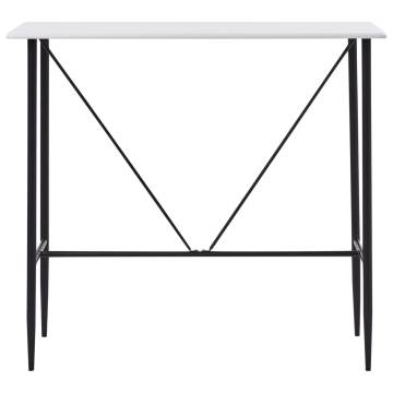 5 Piece Black Bar Set - Modern, Stylish & Sturdy