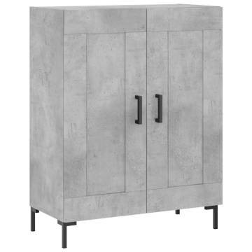 Concrete Grey Sideboard - Stylish & Durable Storage Solution