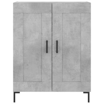 Concrete Grey Sideboard - Stylish & Durable Storage Solution