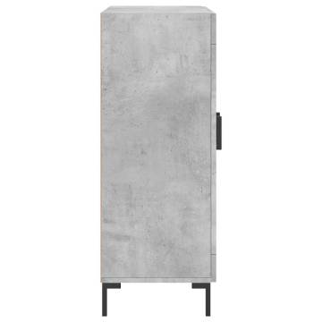 Concrete Grey Sideboard - Stylish & Durable Storage Solution