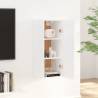 Wall Cabinet White 35x34x90 cm - Stylish Storage Solution