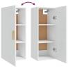 Wall Cabinet White 35x34x90 cm - Stylish Storage Solution