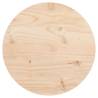 Round Solid Wood Pine Table Top Ø30x3 cm | HipoMarket