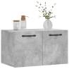 Concrete Grey Wall Cabinet 60x36.5 cm - Stylish & Practical