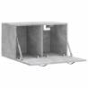 Concrete Grey Wall Cabinet 60x36.5 cm - Stylish & Practical