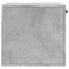 Concrete Grey Wall Cabinet 60x36.5 cm - Stylish & Practical