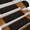 Stair Mats 10 pcs 65x21x4 cm Black Colour black Size 65 x 21 x 4 cm Quantity in Package 10 