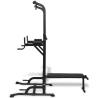 Power Tower with Sit-up Bench - Multi-functional Home Gym