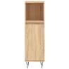 3 Piece Bathroom Cabinet Set - Sonoma Oak | Hipomarket