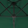 Outdoor Parasol with Steel Pole - 300 cm Green | HipoMarket