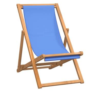 Deck Chair Teak - Stylish & Durable | HipoMarket UK