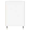 High Gloss White Desk - Elegant & Practical 140x50x75 cm