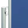 Patio Retractable Side Awning 180x600 cm Blue - Hipo Market