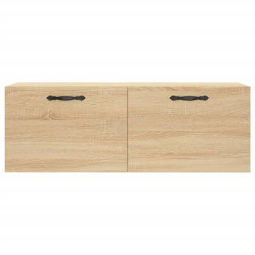 Sonoma Oak Wall Cabinet 100x36.5 cm - Stylish Storage Solution