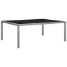 Stylish Outdoor Dining Table in Grey - 200x150 cm | Hipo Market